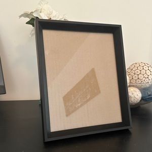 Black Wood grain Picture Frame 8x10